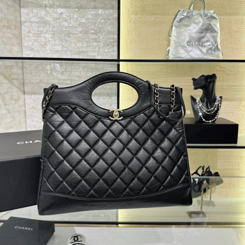 Replica CHANEL 31Bag Large Black - elite superclone designer purse