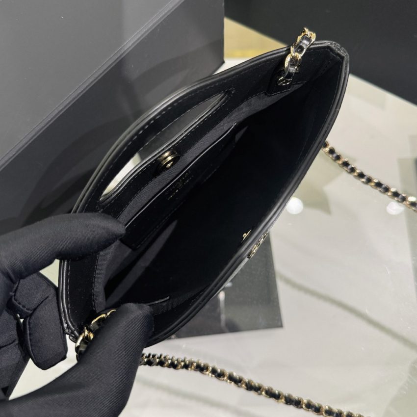 Replica CHANEL 24s Mini Horizontal Black - premium 1:1 fake handbag model