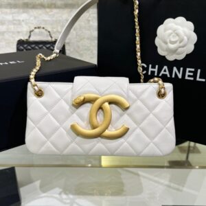 Replica CHANEL 24c Baguette Bag White - premium-grade designer purse dupe