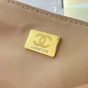 Replica CHANEL 19 Mini Flap Caramel Bag - premium 1:1 fake handbag model