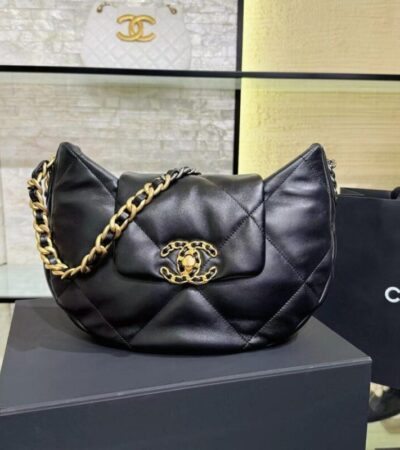 Replica CHANEL 24c Half Moon Bag - realistic designer-inspired fake bag