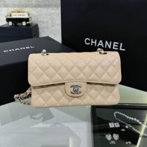 Replica CHANEL Classic Flap 23cm Apricot - high-end fake designer purse