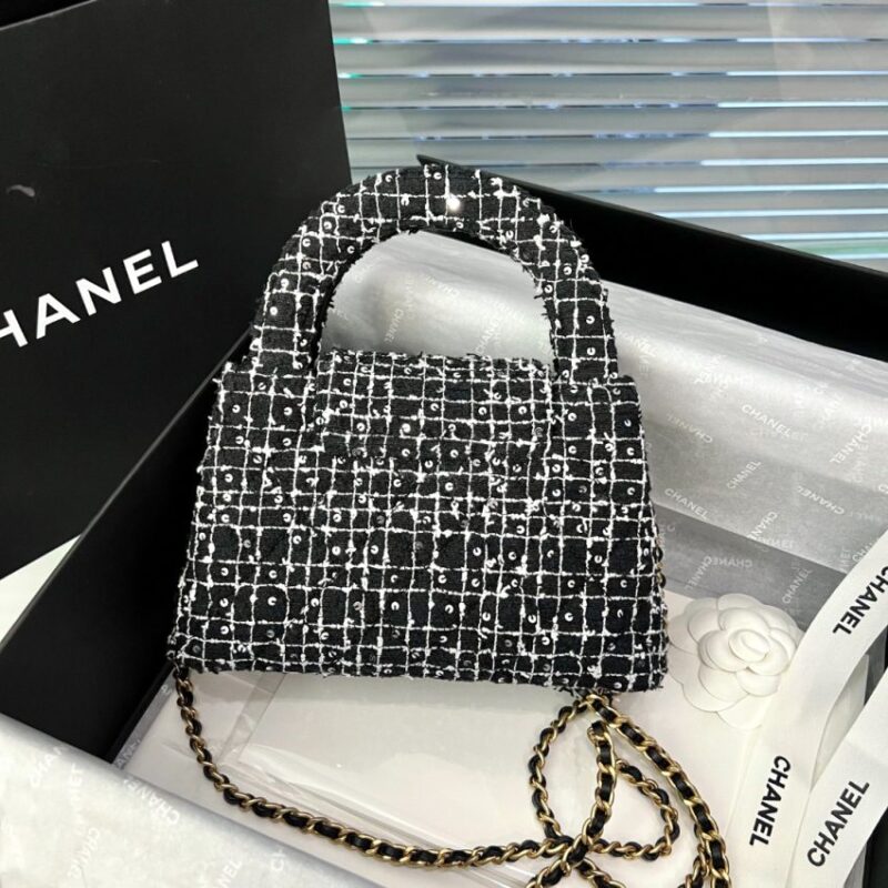 Replica CHANEL 23k Kelly Wool - authentic-look luxury purse replica