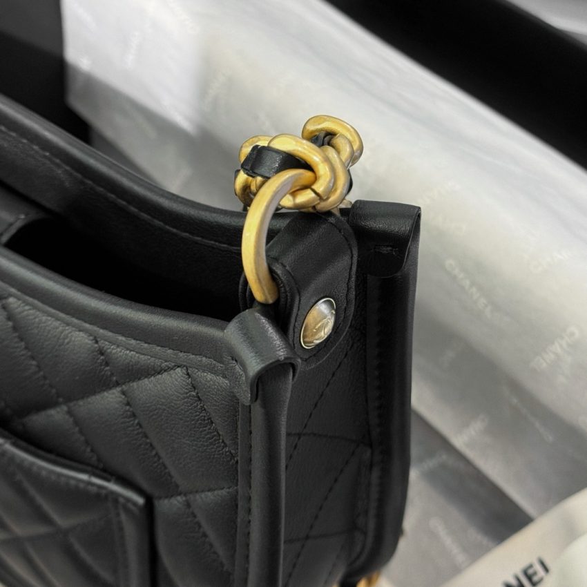 Replica CHANEL 24s Hobo Black - best-selling designer handbag dupe