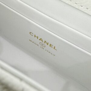 Replica CHANEL 23P Kelly Handle White - top-rated replica designer bag