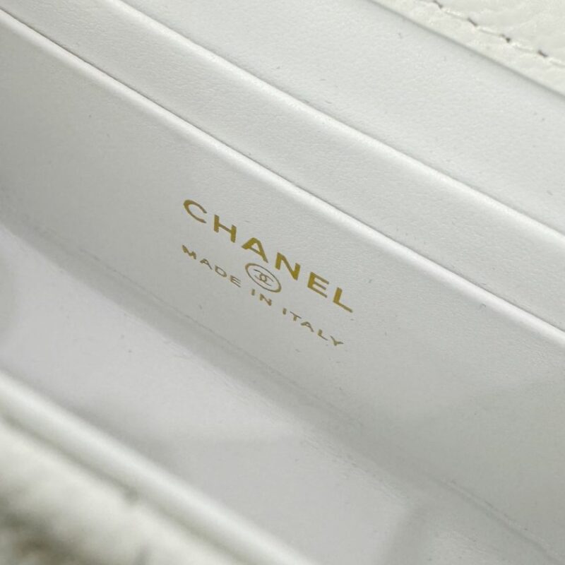 Replica CHANEL 23P Kelly Handle White - top-rated replica designer bag