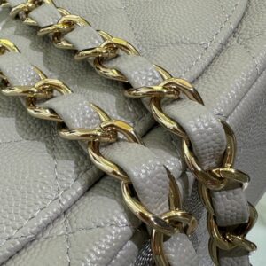 Replica CHANEL Classic Flap 20cm Gray - premium-grade designer purse dupe