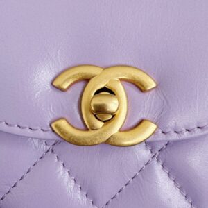 Replica CHANEL 23k Kelly Purple - high-accuracy replica luxury purse