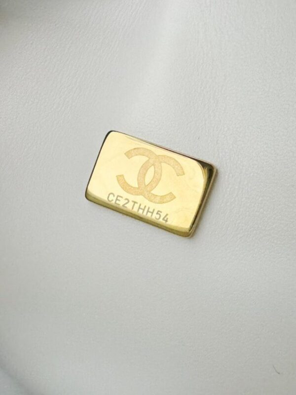 Replica CHANEL Classic Flap 25cm White - best quality luxury bag dupe