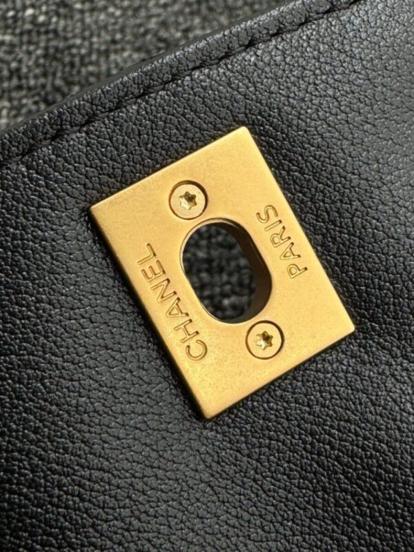 Replica CHANEL 24p Postman Bag Small Black - elite superclone designer purse