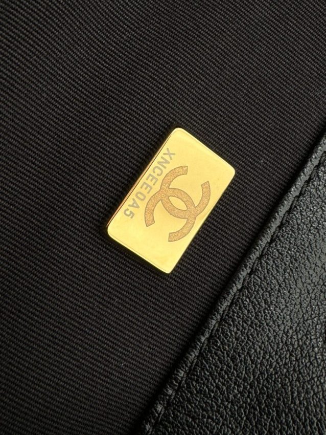 Replica CHANEL 24p Postman Bag Small Black - top-rated replica designer bag