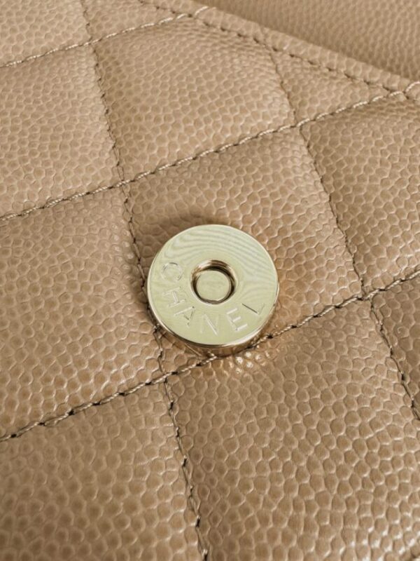 Replica CHANEL 23P Kelly Handle Milk Tea - best quality luxury bag dupe
