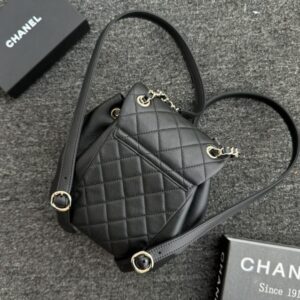 Replica CHANEL 23C Backpack Small Black - realistic designer-inspired fake bag