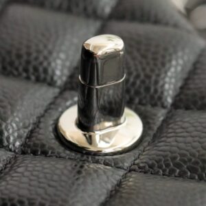 Replica CHANEL Classic Flap 17cm Silver - top-rated replica designer bag