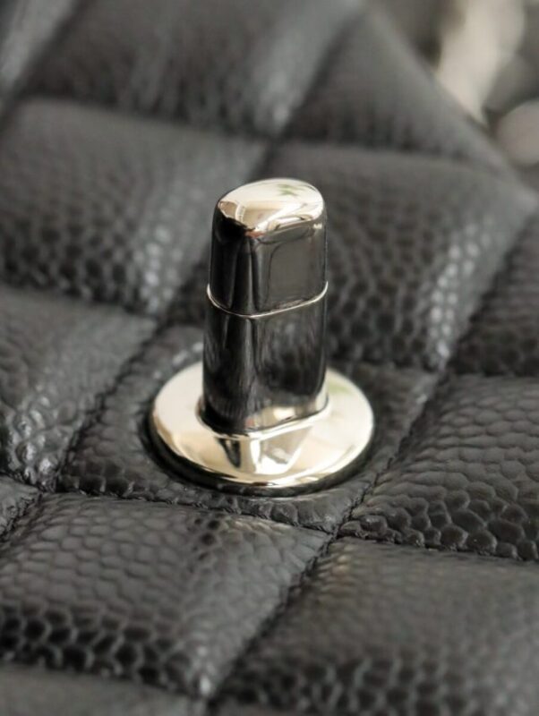 Replica CHANEL Classic Flap 17cm Silver - top-rated replica designer bag