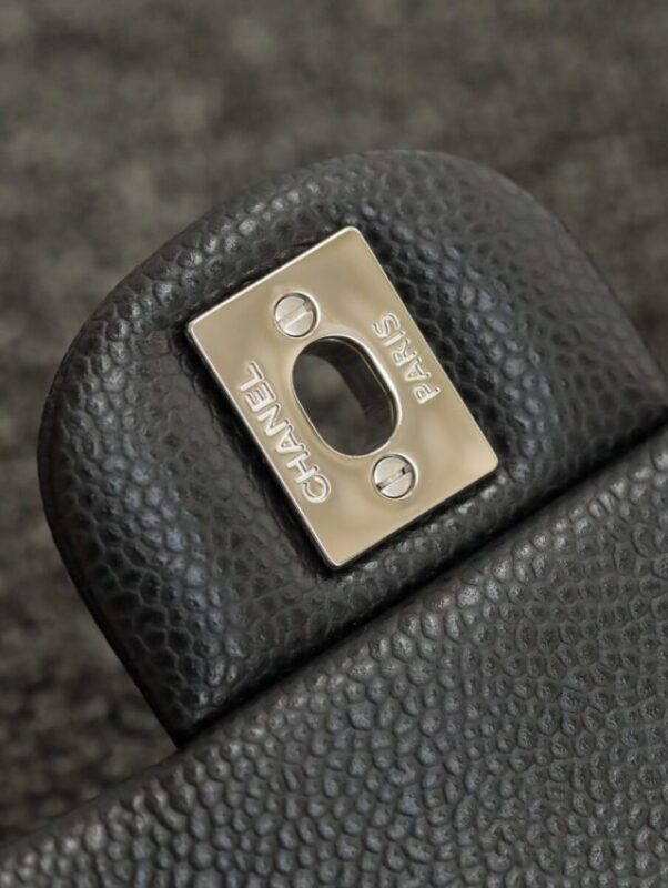 Replica CHANEL Classic Flap 17cm Silver - high-accuracy replica luxury purse