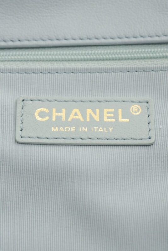 Replica CHANEL 24p Postman Small Light Blue - premium 1:1 fake handbag model