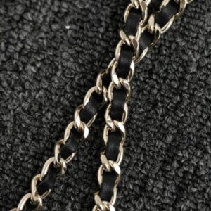 Replica CHANEL 24p Tweed Black and White - top-rated replica designer bag