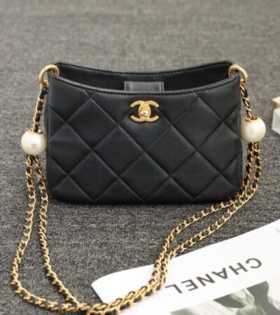 Replica CHANEL 24S Double Pearl - 1:1 designer replica handbag