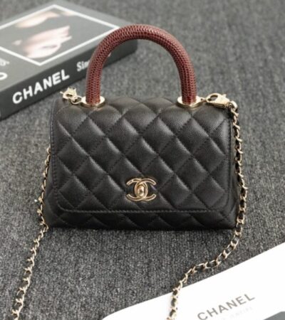 Replica CHANEL 23P Coco Lizard Handle - elite superclone designer purse