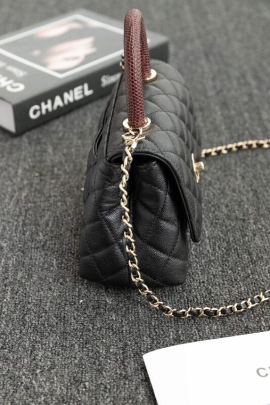 Replica CHANEL 23P Coco Lizard Handle - elite superclone designer purse