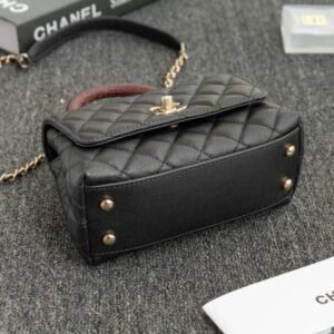 Replica CHANEL 23P Coco Lizard Handle - premium 1:1 fake handbag model