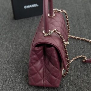 Replica CHANEL 23P Coco Burgundy - high-quality designer bag clone