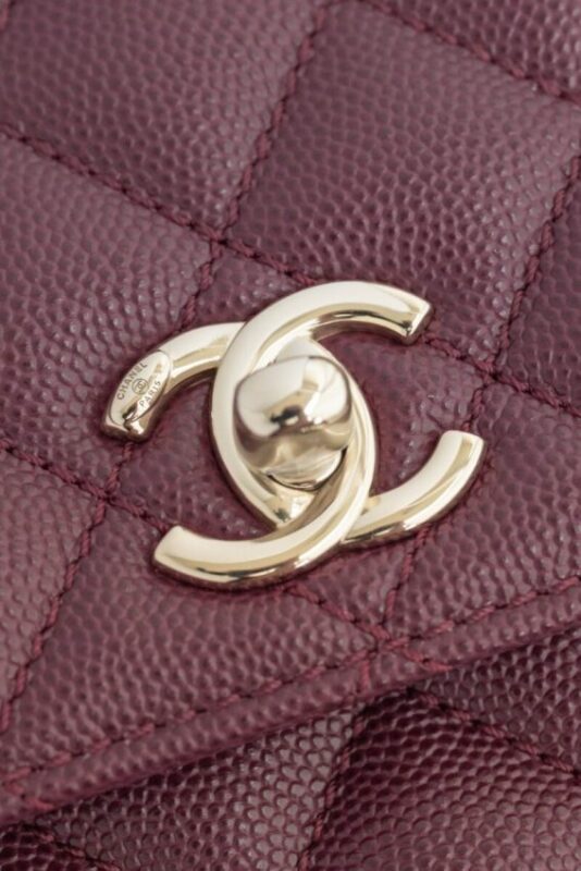 Replica CHANEL 23P Coco Burgundy - elite superclone designer purse