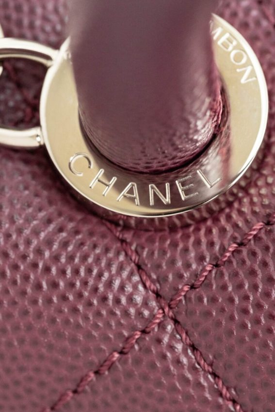 Replica CHANEL 23P Coco Burgundy - premium 1:1 fake handbag model