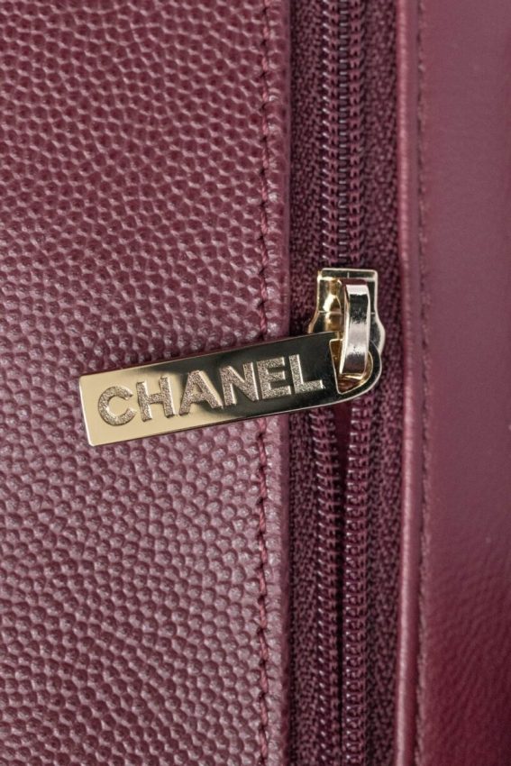 Replica CHANEL 23P Coco Burgundy - authentic-look luxury purse replica