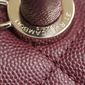 Replica CHANEL 23P Coco Burgundy - 1:1 designer replica handbag