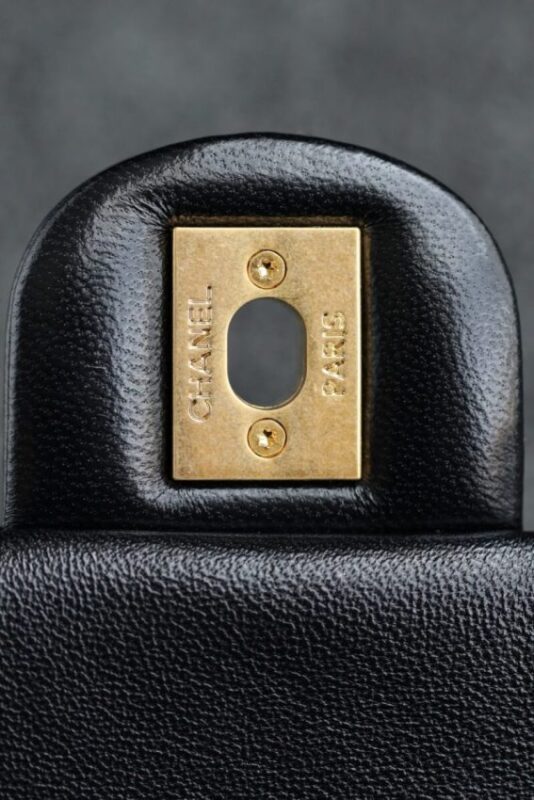 Replica CHANEL CF Double Pearl Black - top-tier luxury replica shoulder bag