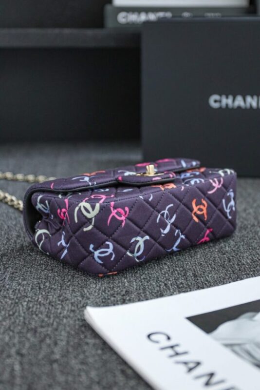 Replica CHANEL 24s Graffiti Classic Flap Mini - premium-grade designer purse dupe