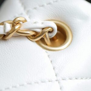 Replica CHANEL CF Double Pearl White - premium 1:1 fake handbag model