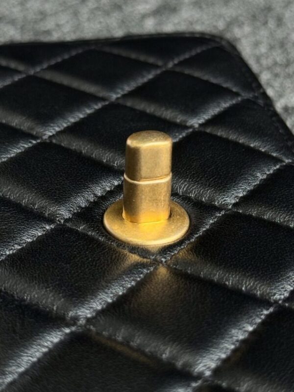 Replica CHANEL 24s Double Pearl Woc Black - top-rated replica designer bag