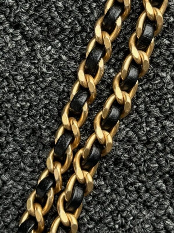 Replica CHANEL 24s Double Pearl Woc Black - high-quality designer bag clone