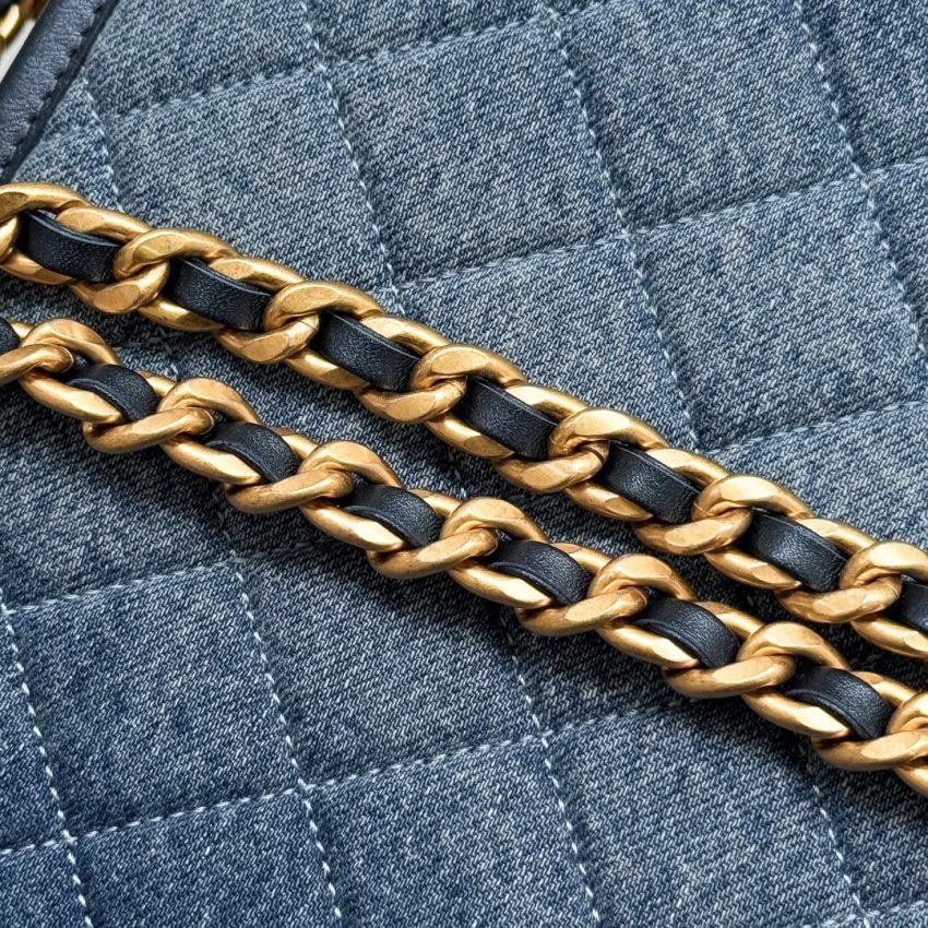 Replica CHANEL 23c Hobo Small Denim - elite superclone designer purse