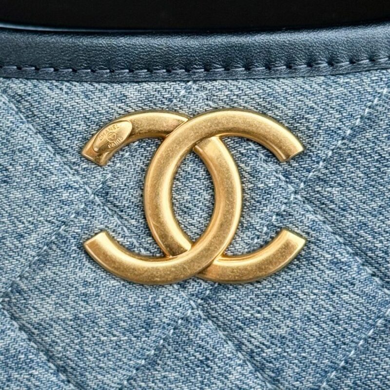 Replica CHANEL 23S Hobo Denim - high-accuracy replica luxury purse