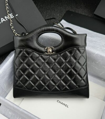 Replica CHANEL 24s Horizontal Small Black - top-rated replica designer bag
