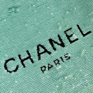 Replica CHANEL Sequin Shoulder Bag Green - 1:1 designer replica handbag