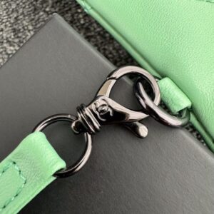 Replica CHANEL Sequin Shoulder Bag Green - authentic-look luxury purse replica