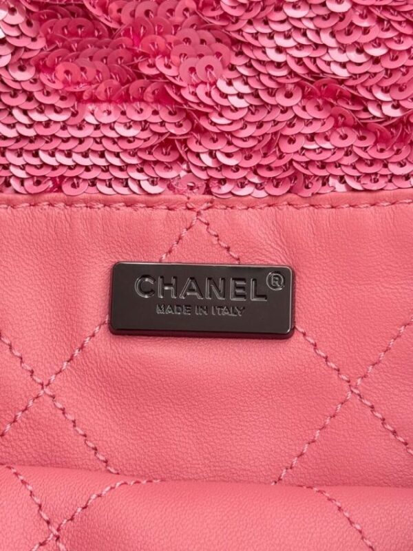 Replica CHANEL Sequin Shoulder Bag Pink - premium-grade designer purse dupe