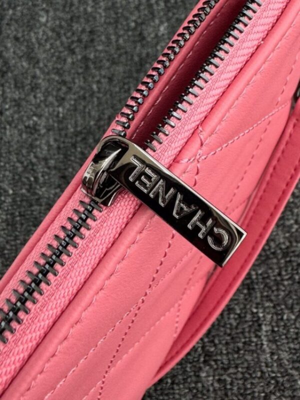 Replica CHANEL Sequin Shoulder Bag Pink - high-accuracy replica luxury purse