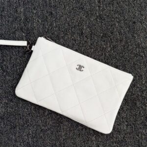 Replica CHANEL Sequin Shoulder Bag White - near-authentic luxury replica handbag