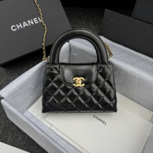 Replica CHANEL 23k Kelly Black - ultra-realistic fake designer tote