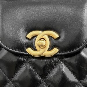 Replica CHANEL 23k Kelly Black - top-tier luxury replica shoulder bag