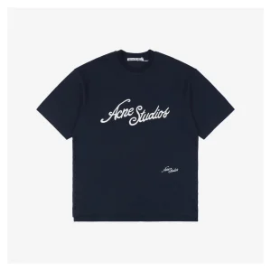 Acne Studios 3D Letter High-Raised Embroidery T-shirt