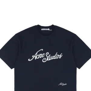 Acne Studios 3D Letter High-Raised Embroidery T-shirt
