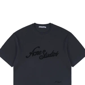 Acne Studios 3D Raised Letter Embroidery T-shirt