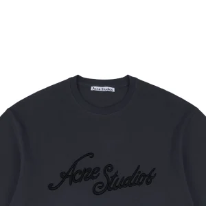 Acne Studios 3D Raised Letter Embroidery T-shirt